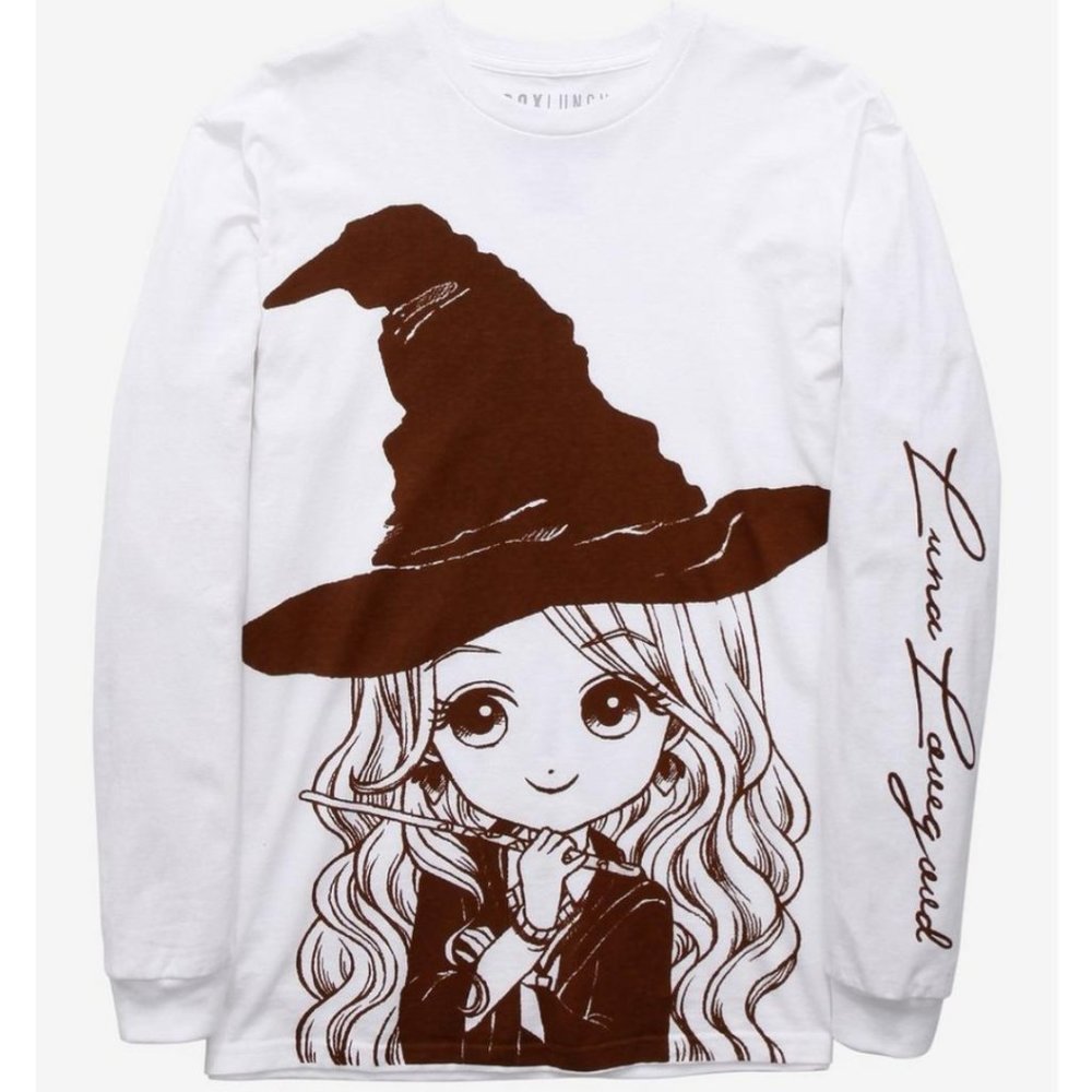Harry Potter Luna Lovegood Chibi Women's Long Sleeve T-Shirt - BoxLunch